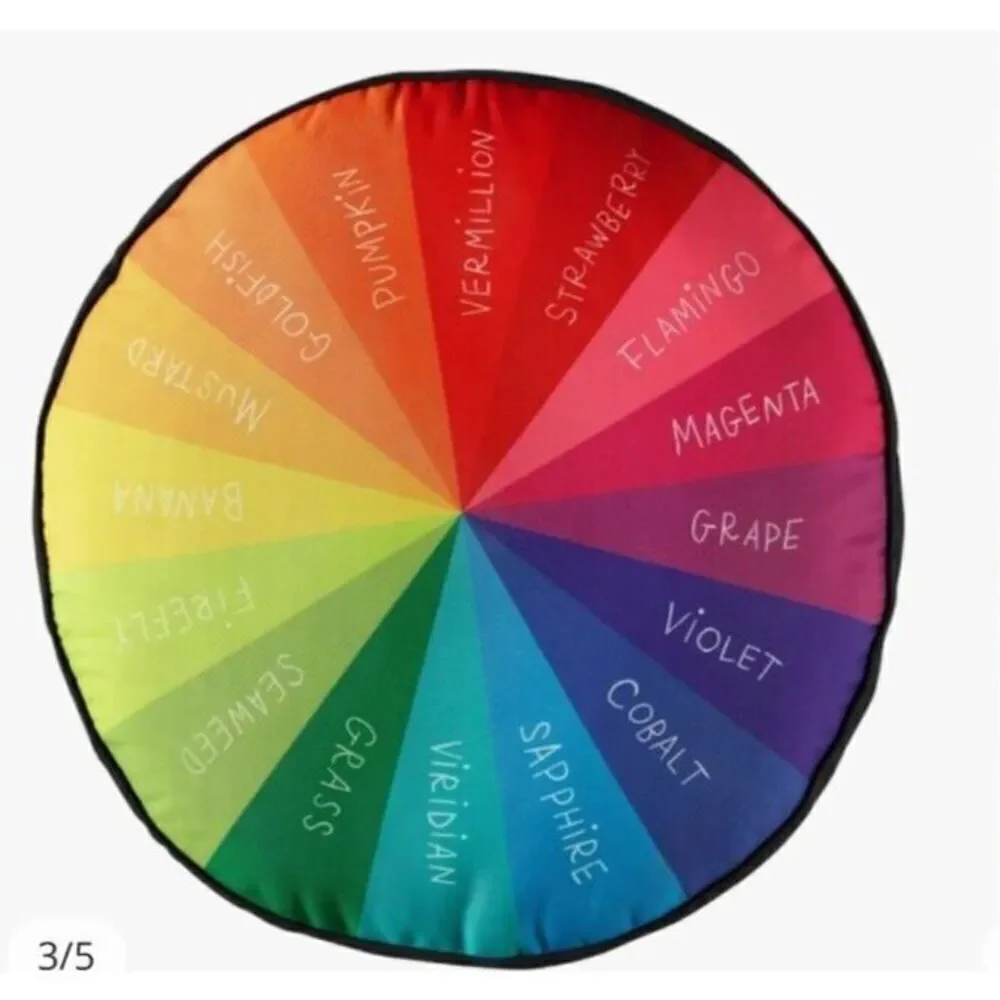 Todd Oldham Pillow Color‎ Wheel Floor Pillow 25